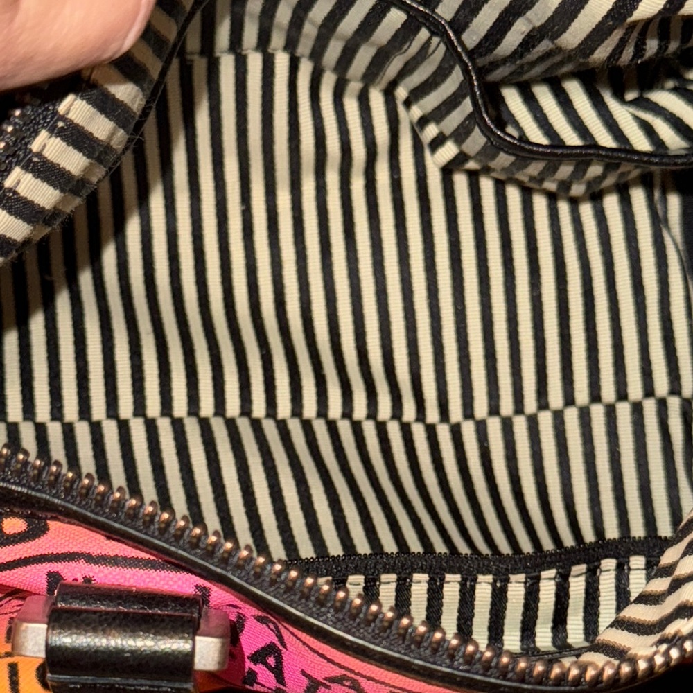 L.A.M.B. Yellow and Pink Graphic Satchel - Picture 12 of 12